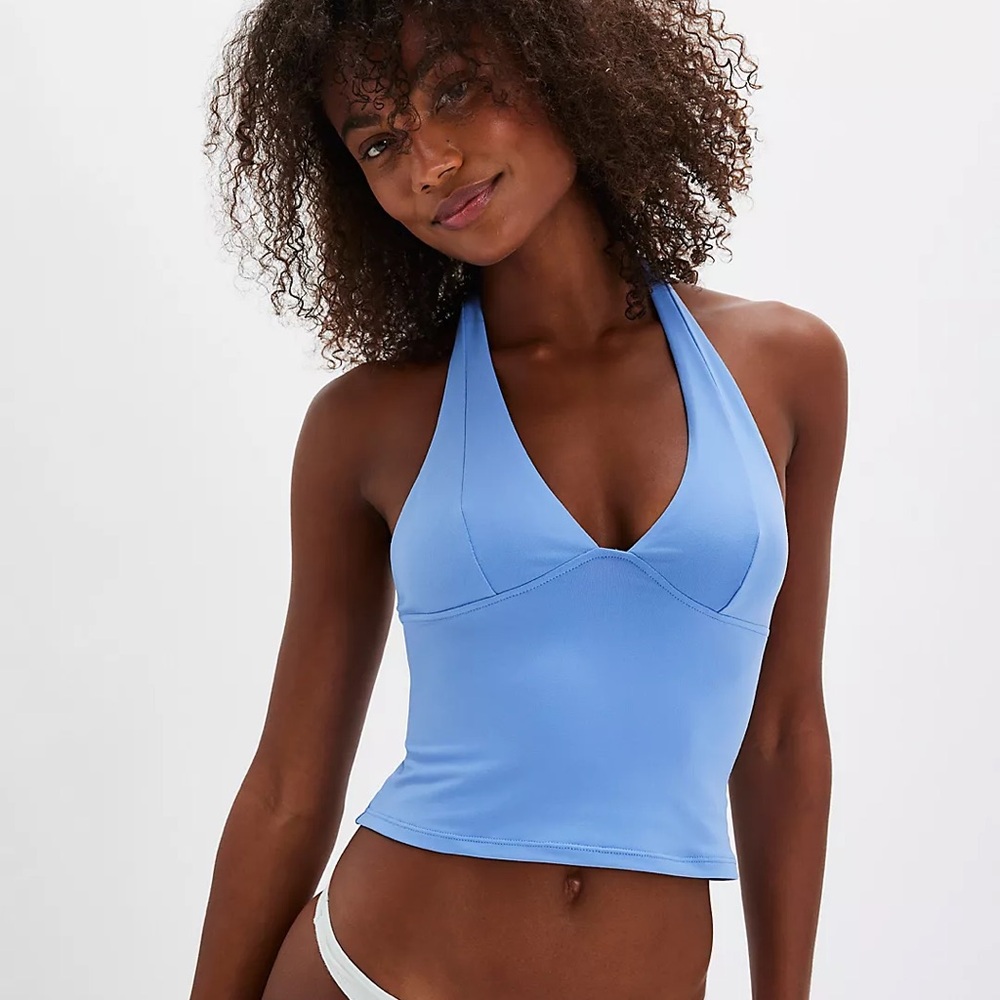 Free People Still There Halter Tank Top